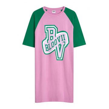 Camasa de noapte roz-verde  Kinna