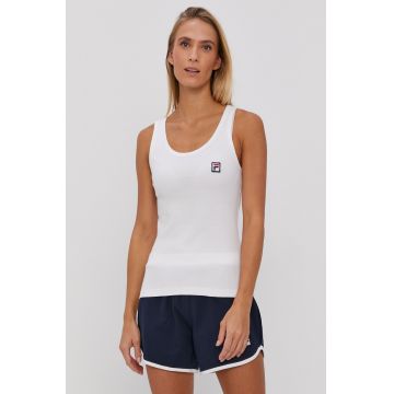 Fila Pijama femei, culoarea alb