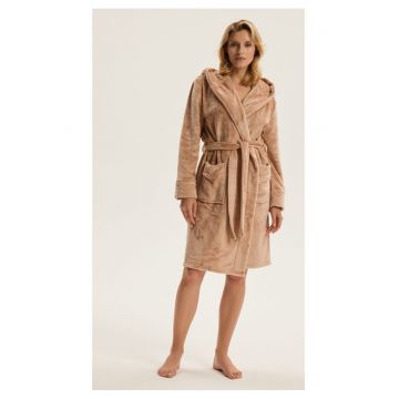 Halat de baie dama Bej Cessena  L/XL
