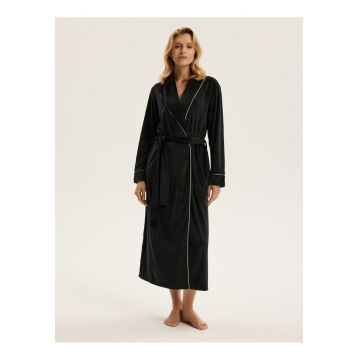 Halat de baie dama Negru Reva 2  L/XL