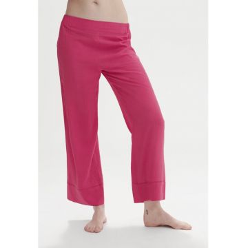 Pantaloni de pijama dama -  302992737 - Viscoza - Roz