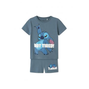 Pijama baieti  13243004 - Bumbac/Elastan - Albastru