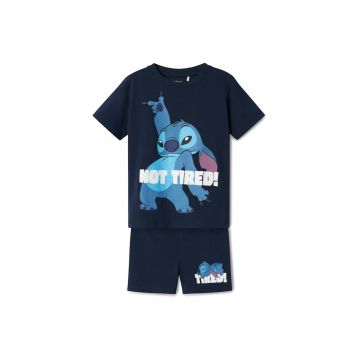 Pijama baieti  13243004 - Bumbac/Elastan - Bleumarin