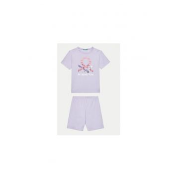 Pijama baieti -  304190834 - Bumbac - Violet