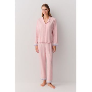 Pijama cu buline si nasturi