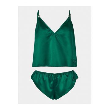 Pijama dama -  302999125 - Poliester - Verde