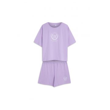 Pijama dama Midnight  Roz pastel