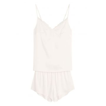 Pijama dama Rhein  alb