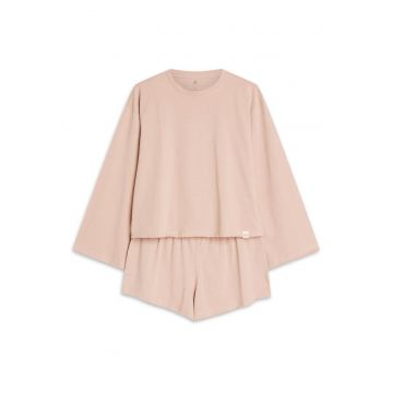 Pijama dama Ridley  roz prafuit