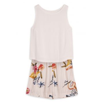 Pijama dama Rorai  Alb crem