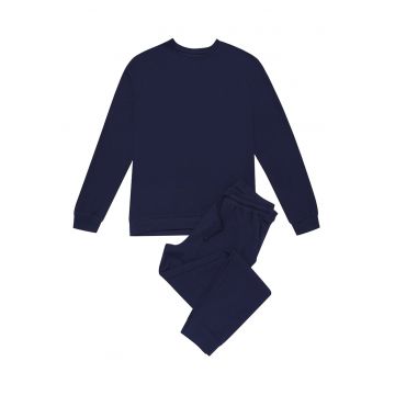 Pijamale barbati  Bumbac - Bleumarin