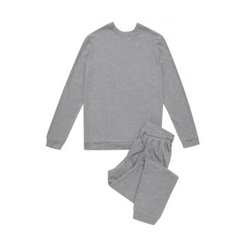 Pijamale barbati -  Bumbac - Gri