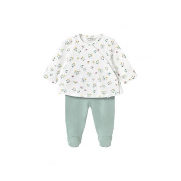 Pijamale copii 1588 -  Bumbac/Elastan - Verde -