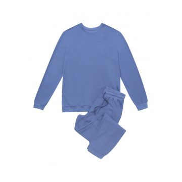 Pijamale  pentru barbati - Bumbac - Albastru deschis