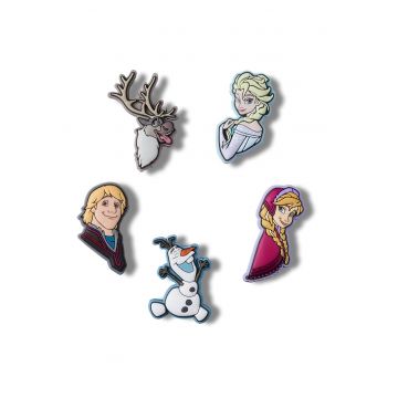 Set de accesorii jibbitz cu tematica Frozen - 5 piese