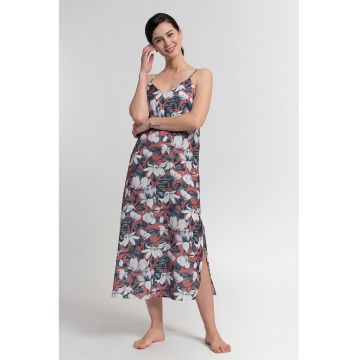 Camasa de noapte cu imprimeu floral Beatrice