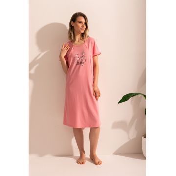 Camasa de alaptat din amestec de modal cu nasturi Bonnie