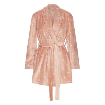 Halat dama  Jamala - roz murdar - maneca lunga - poliester - fara buzunare