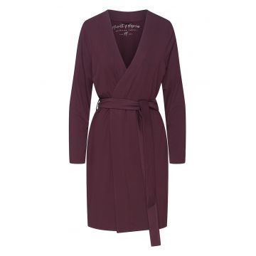 Halat de baie dama  mov