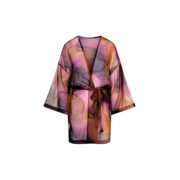 Halat de plaja dama Tango  violet inchis