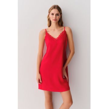 Neglijeu uni cu bretele inguste