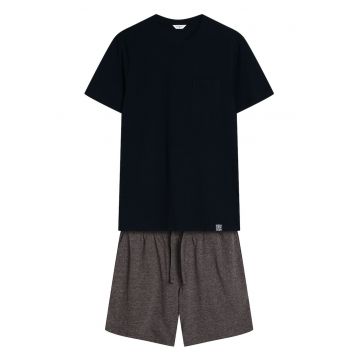 Pijama barbati Mick  Negru XXL