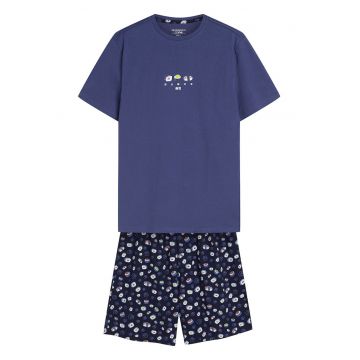 Pijama barbati Sake  albastru