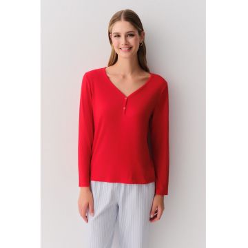 Pijama cu maneci lungi