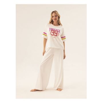 Pijama dama Forever  Bej deschis