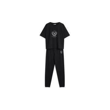 Pijama dama Midside  Negru
