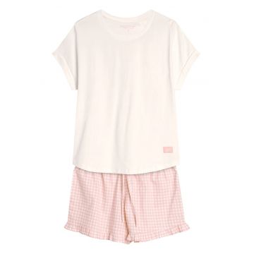 Pijama dama Narella  roz - crem