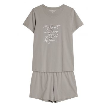 Pijama dama Naturaleza  verde pal