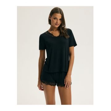 Pijama dama Negru Canti