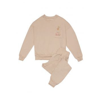 Pijamale de dama bej
