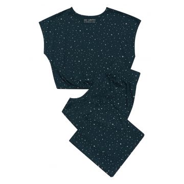 Pijamale de dama  bumbac verde