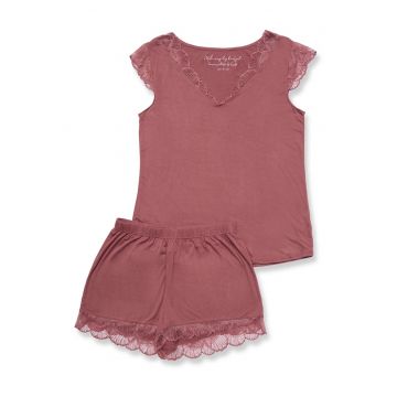 Pijamale de dama  viscoza maro
