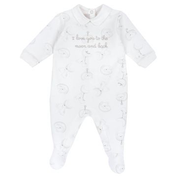 Salopeta bebelusi Chicco, alb, 02604-65MFCI