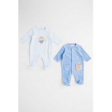 Set de salopete de pijama din plus - 2 piese