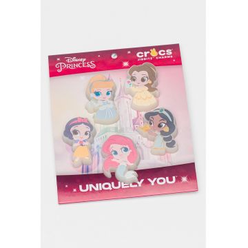 Set de talismane cu imprimeu printese Disney - pentru sabpti - 5 Piese - Multicolor