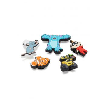 Set de talismane Pixat pentru saboti Jibbitz - 5 piese - Multicolor