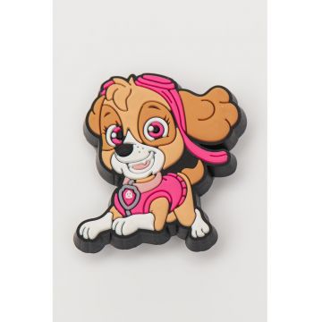 Talisman cu imprimeu Jibbitz - Roz deschis/Maro deschis