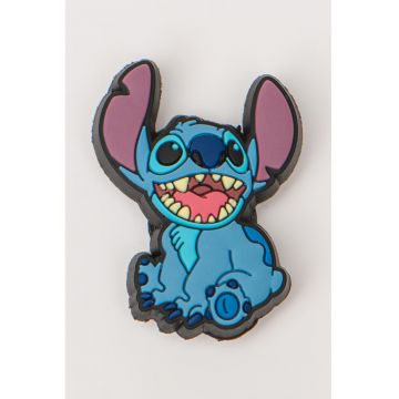 Talisman pentru saboti Jibbitz Stitch - Albastru deschis