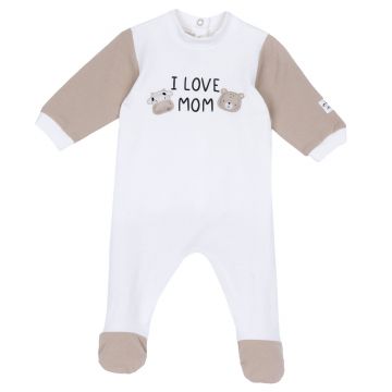 Salopeta bebelusi Chicco, Alb, 00650-69MFCI