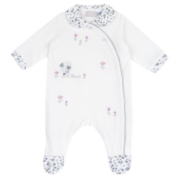 Salopeta bebelusi Chicco, alb, 27195-67MFCI