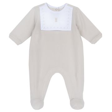 Salopeta bebelusi Chicco, Bej Cu Model, 27109-66MFCI