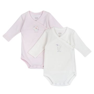 Body bebelusi Chicco, 2 bucati, roz, 00903-69MFCI