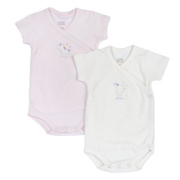 Body bebelusi Chicco, 2 bucati, roz, 00904-69MFCI