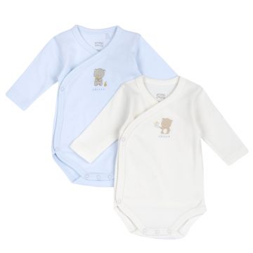 Body bebelusi Chicco, set 2 bucati, bleu, 00903-69MFCI