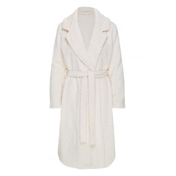 Halat dama Janiel  Alb crem