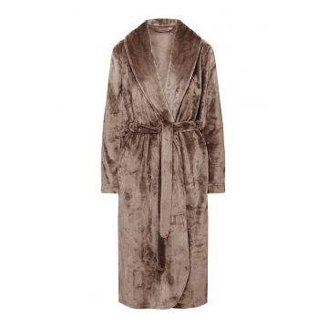 Halat de baie dama -  Bej inchis - Poliester